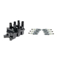 Set of 6 Hitachi Ignition Coils & NGK Platinum Spark Plugs for Freestar Sable Taurus (2004–2007)