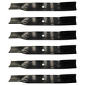 6PK Lawn Mower Blades for Hustler 54" XR-7 Z & Super Z (2010–2023) 797696 601124