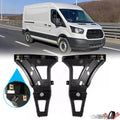 Set of 2 Front Lower Bumper Brackets for Ford Transit 150 250 350 (2015–2019)