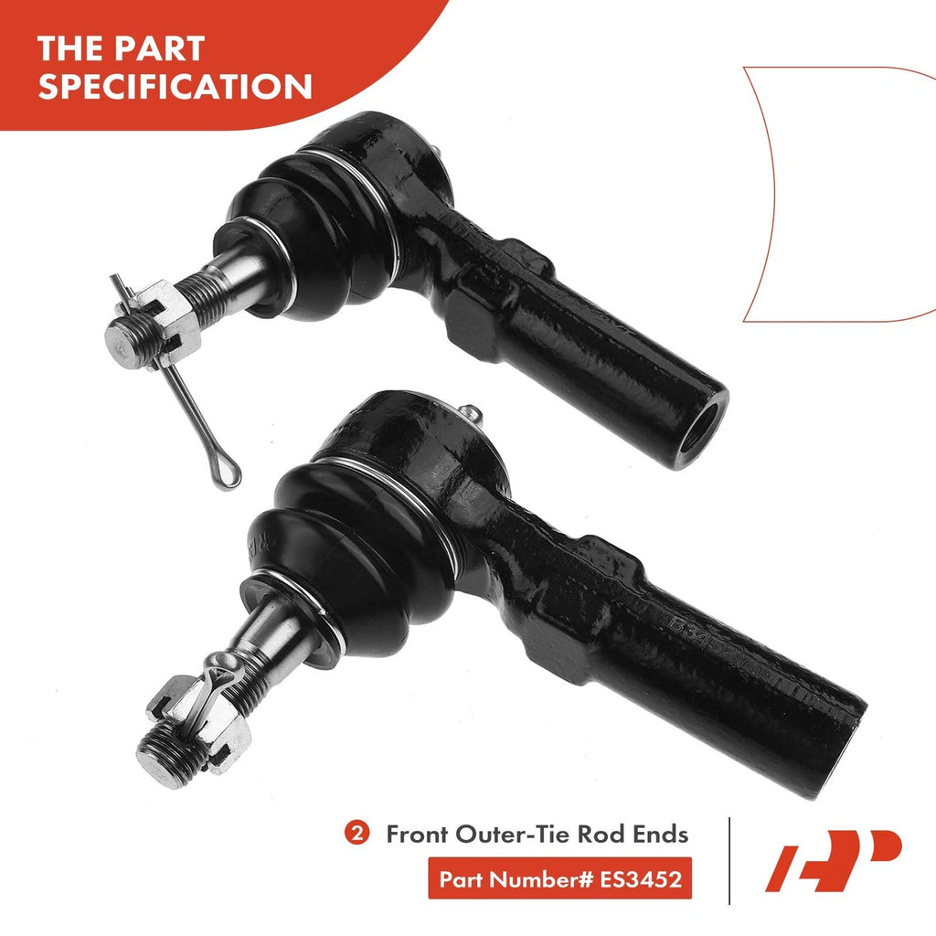 6x Tie Rod End Ball Joint for Cadillac Eldorado (1967-2002)