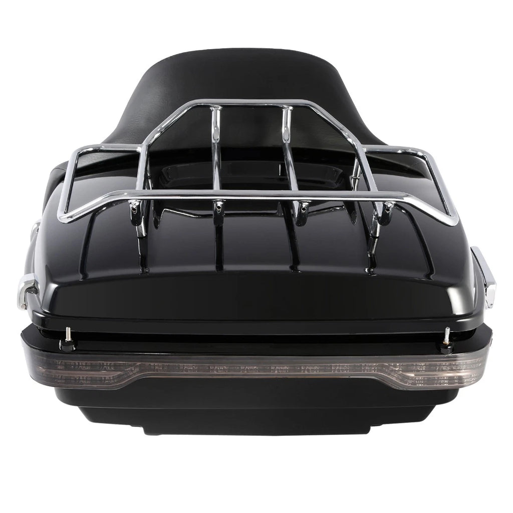 LED Backrest Rack Speakers for Harley Touring Glide (2014–2026)