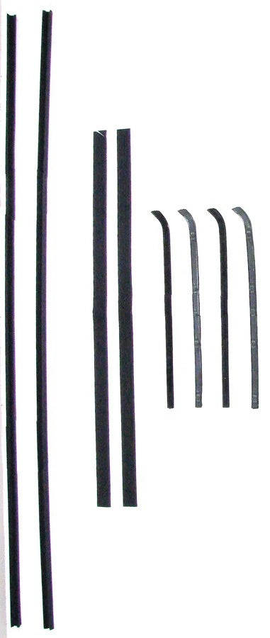 Door Window Sweeps and Glass Run Channel Seal Kit for 1955-1959 Chevy GMC