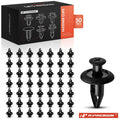 50Pcs 8mm Nylon Bumper Retainer Clips for Mitsubishi 