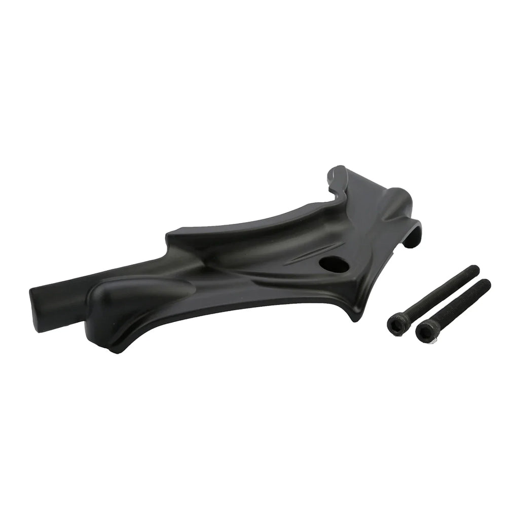 Black Cylinder Base Side Cover for Harley Touring, Dyna (2006-2016)