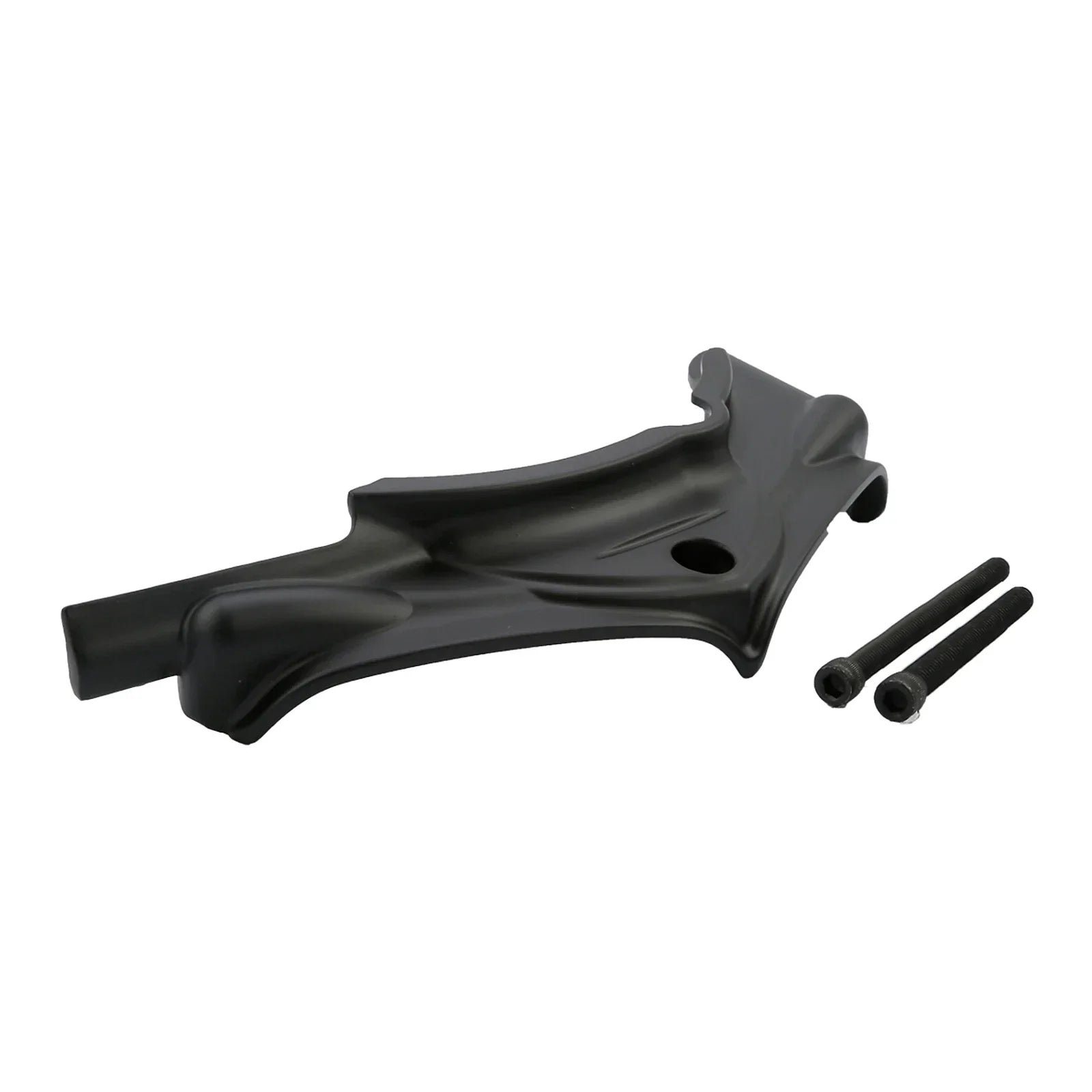Black Cylinder Base Side Cover for Harley Touring, Dyna (2006-2016)