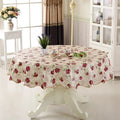 Round Table Cloth for 6 Seaters/4 Seaters (PVC)