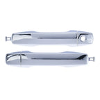 Door Handle Outer 2x Chrome Front LH+RH for Toyota Landcruiser J200(2007–2021)