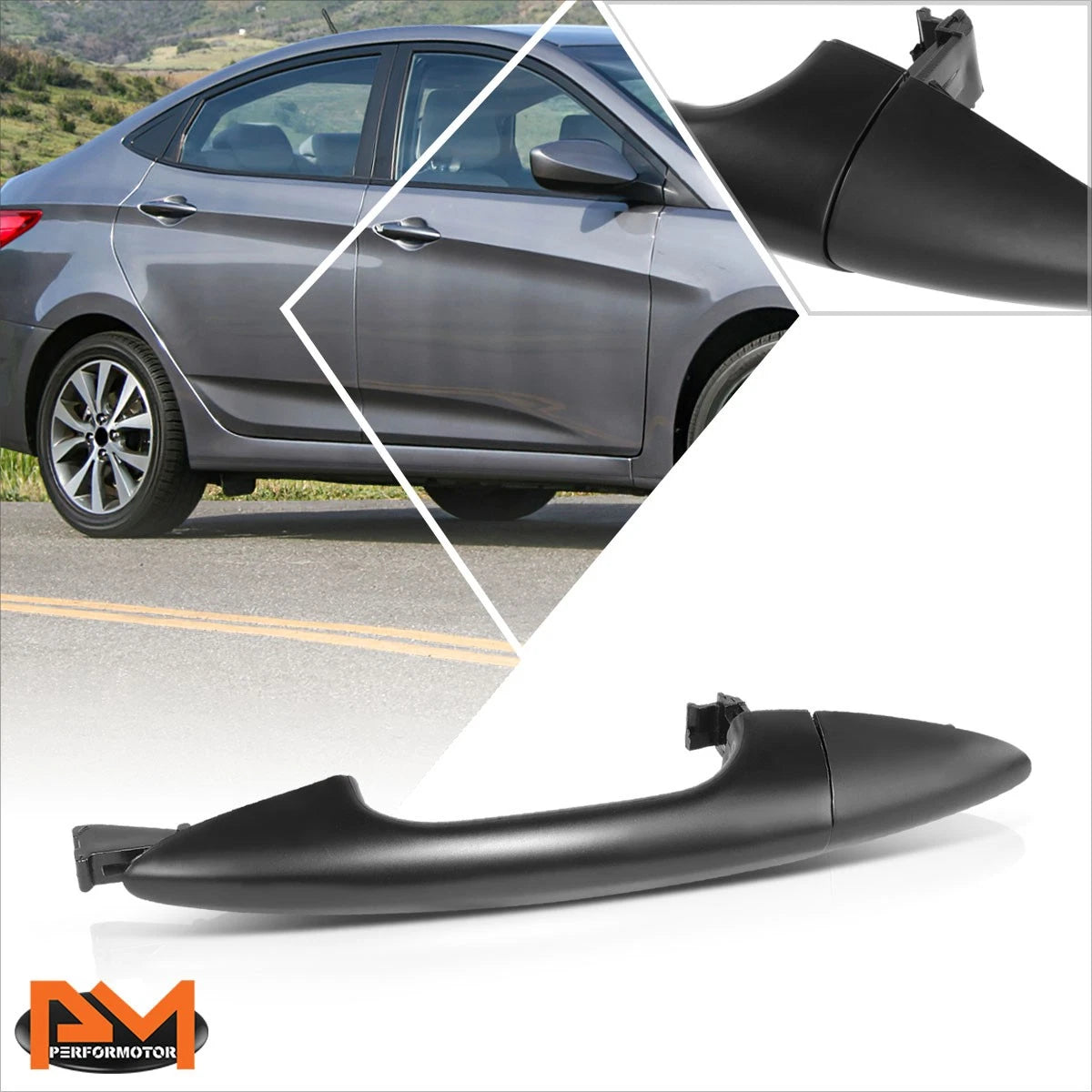 Exterior Outer Door Handle for Hyundai Accent/Attitude (2012–2017)