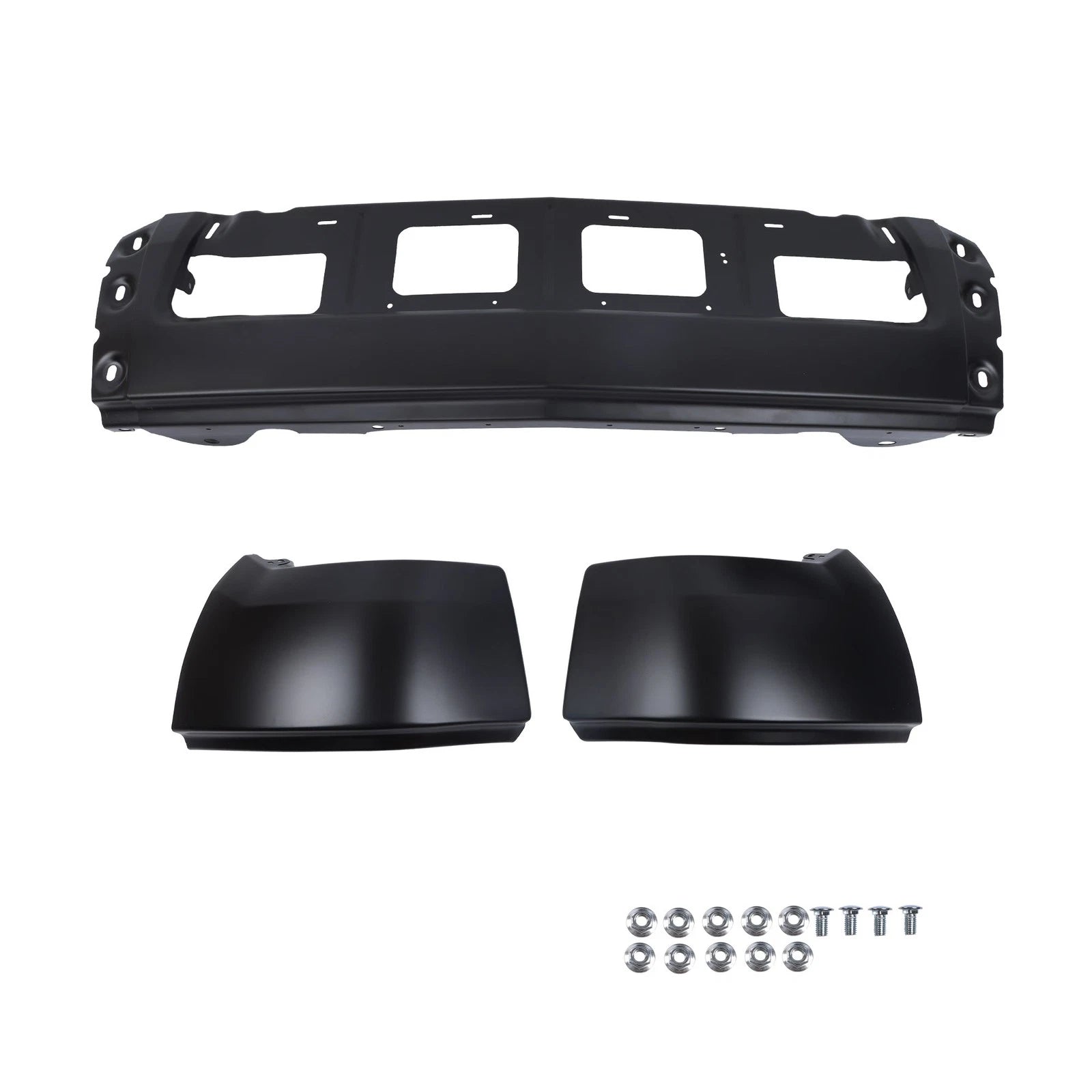 Black Steel Front Bumper for Chevy Silverado 1500 (2014-2015)