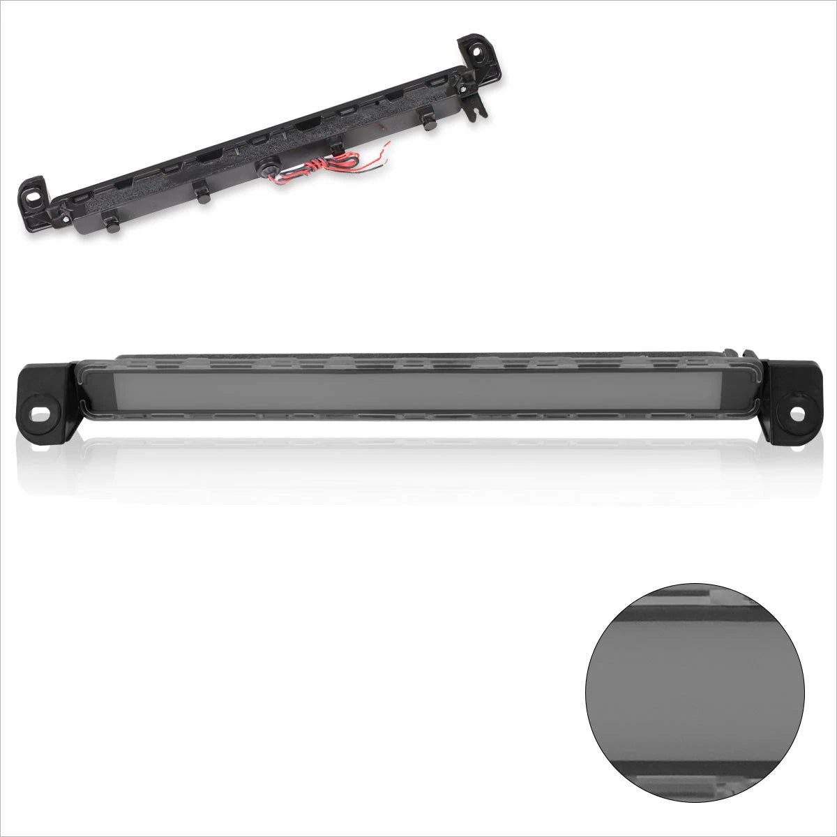 3D LED Bar Third Tail Brake Light for Pathfinder/QX4 (2001–2004) - Smoked