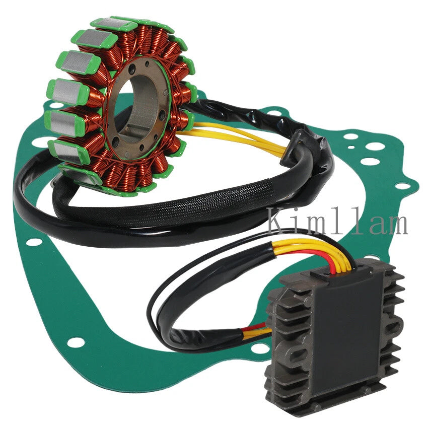 Stator Coil + Regulator Rectifier + Gasket for Suzuki GS450E GS450L GSX400E GS450S (1979–1986)