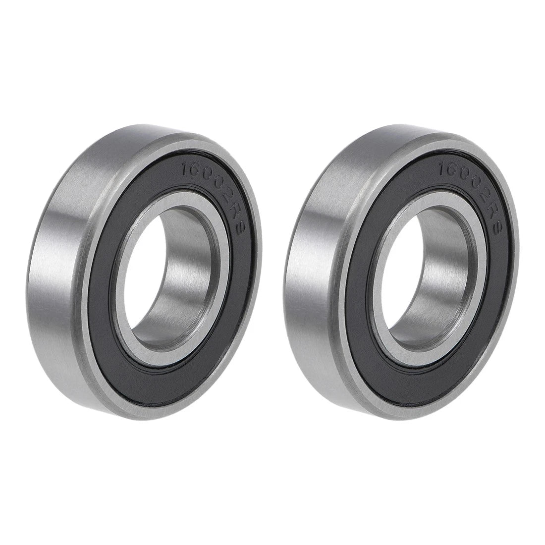 Set of 2 Ball Bearings 15x32x8mm for Various Models (16002-2RS)