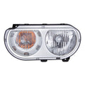 Replacement Driver Side Halogen Head Light Assembly for 2008-14 Dodge Challenger