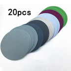 20 Pc 75mm Sanding Discs 800/1500/2000/3000 Grit for Automotive Use