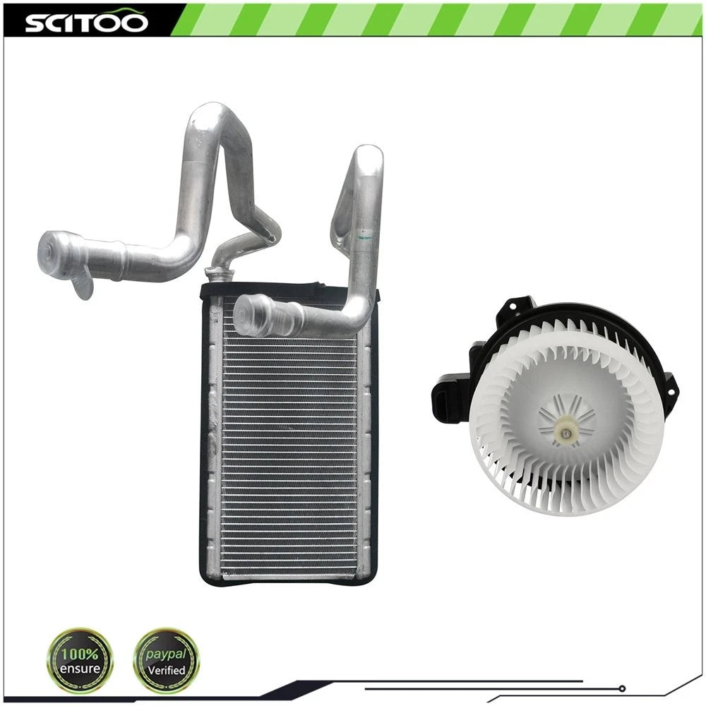 A/C Heater Blower Motor and Heater Core for Jeep Wrangler (2014–2017)