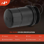 Oil Filter Cover for Mercedes Benz C-Class E-Class GLK ML