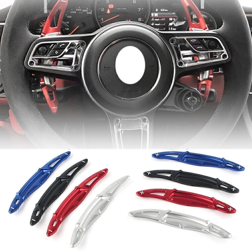 Steering Wheel Shift Paddle Shifter Cover for Porsche 911 Cayenne (2005–2023)