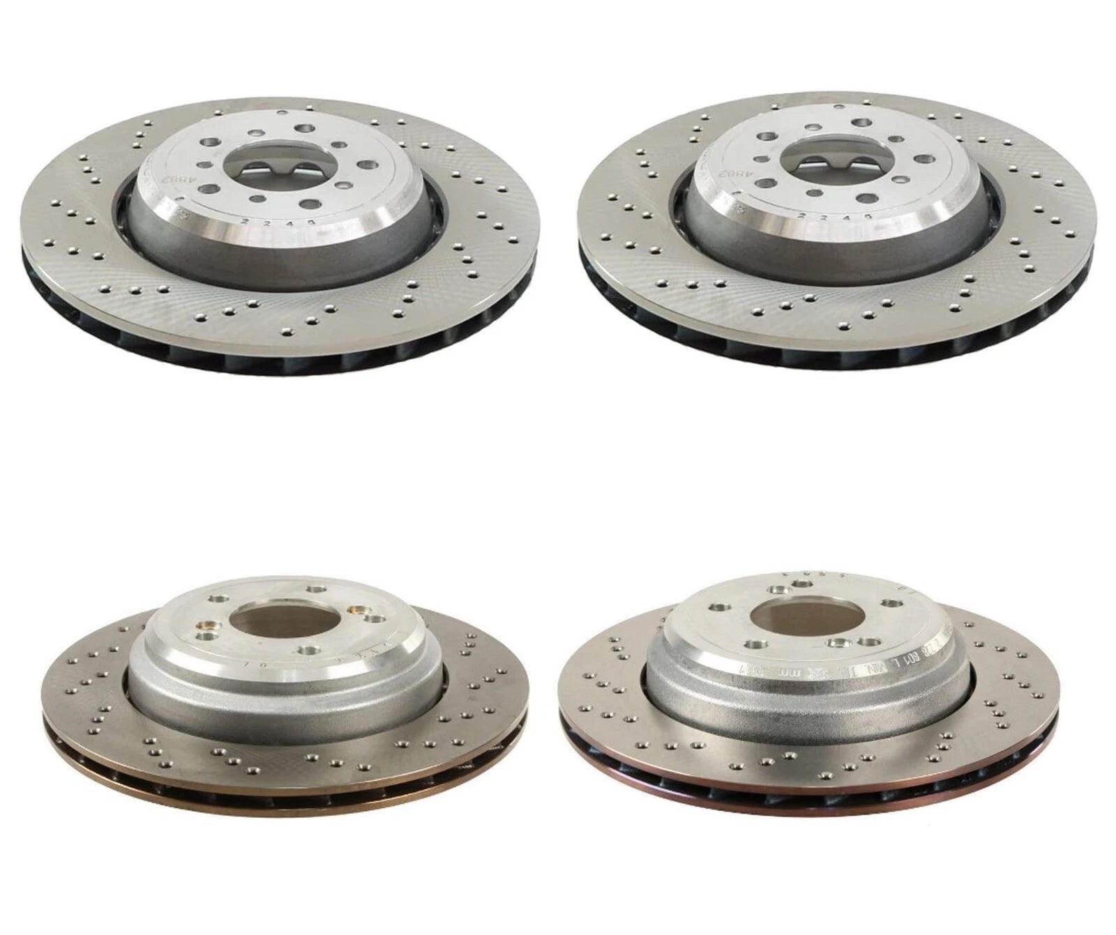 Front 325mm & Rear 328mm Brake Disc Rotor Kit for BMW E46 M3 (2000–2006)