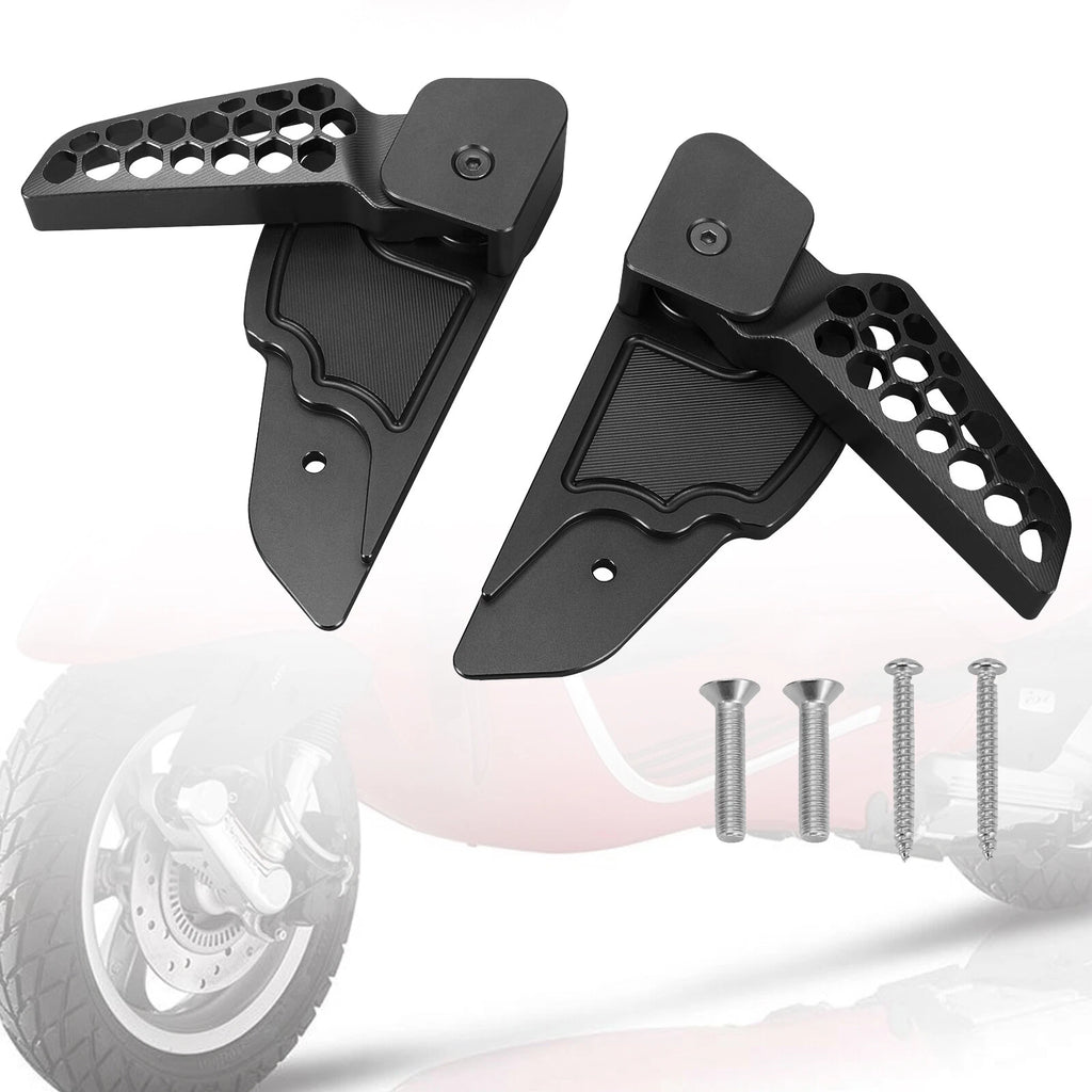 Rear Footrests Foot Pegs for Vespa Primavera/Sprint 125 150 (2017–2020)