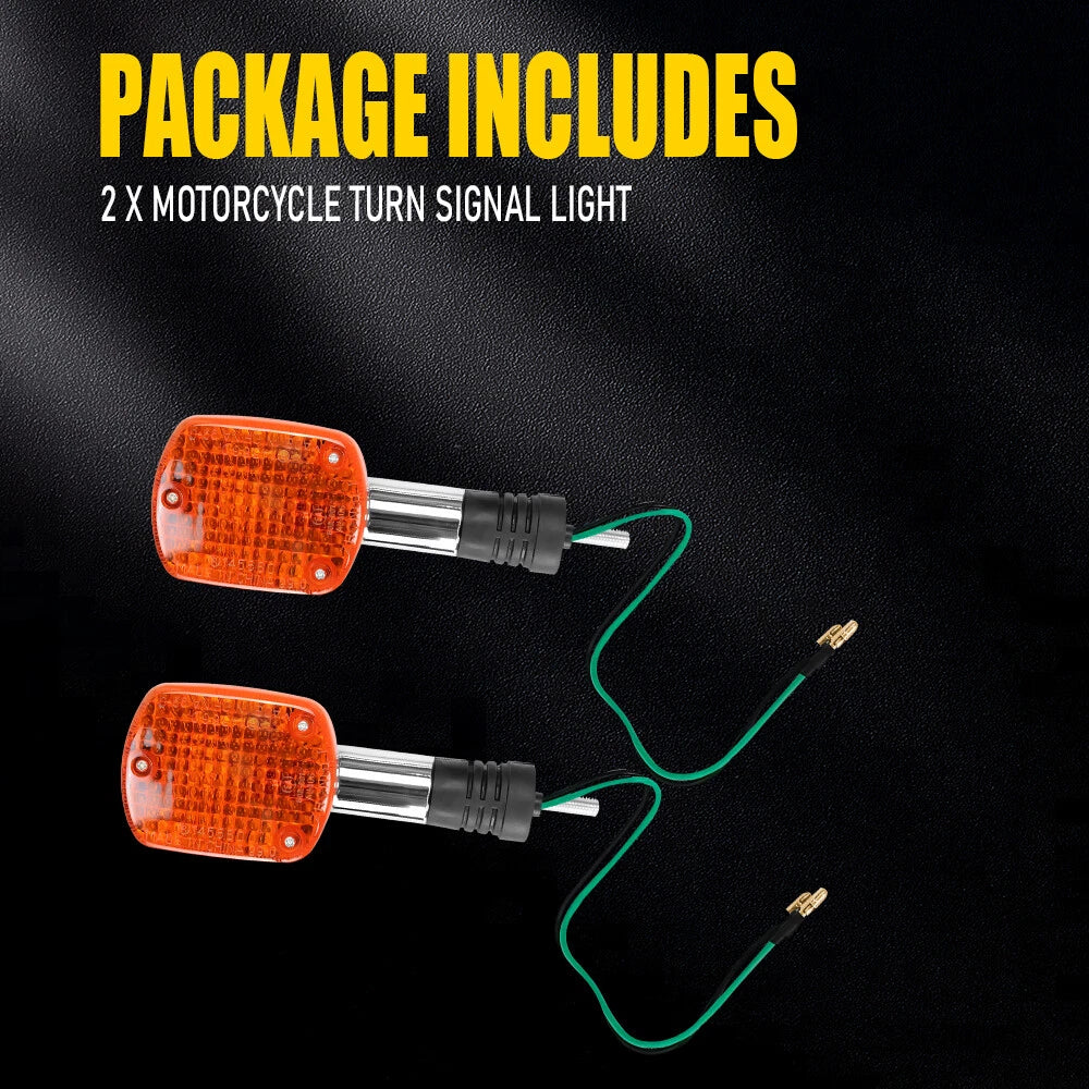 2X Turn Signal Lights for Honda Rebel 250 CMX250C, 450 CMX450C (1985–2019)
