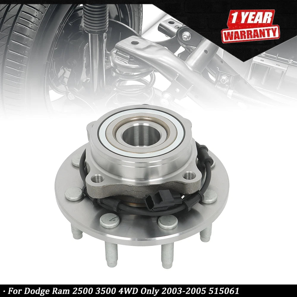 Wheel Hub Bearing for Dodge Ram 2500 3500 (2003â2005) 4WD