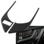 Carbon Fiber Inner Front Door Handle Cover Trim for Subaru Forester (2013–2018)