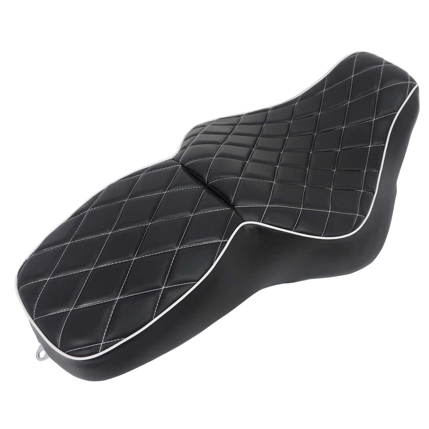 2X Diamond Stitch Seats for Harley Road King (1997–2006)