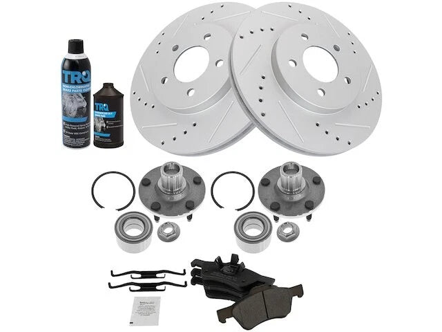 Front Brake Pad and Rotor Kit for Mazda Tribute (2005–2006, 2008–2011) JP636KB
