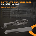 Passenger Armrest Handle for Chevy Suburban Avalanche GMC (1999–2006) Gray