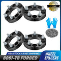 4PCS 1" 5x4.5 Wheel Spacers 1/2"x20 for Ford Ranger (2019–2021)