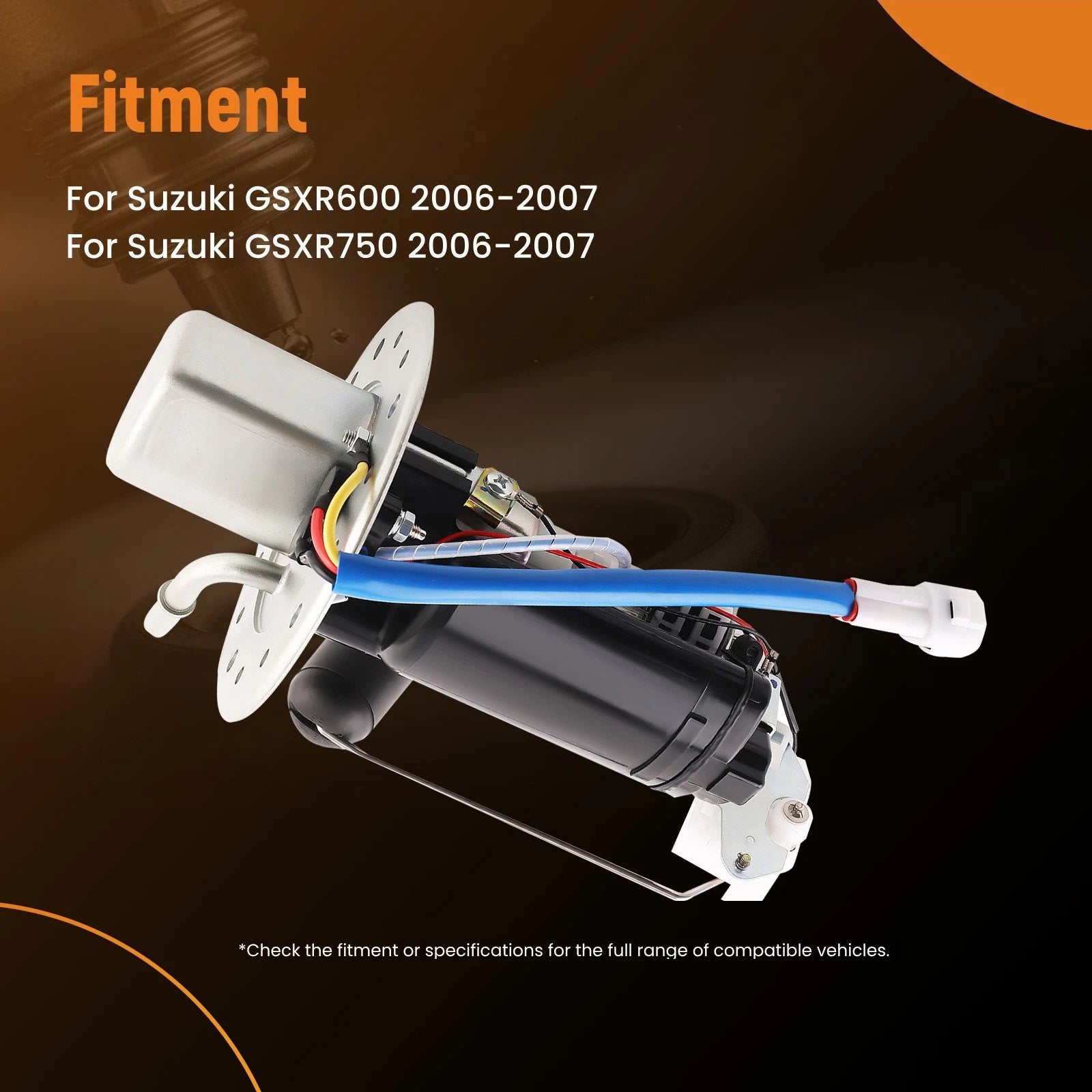 1x Fuel Pump for Suzuki GSXR600 GSXR750 (2006–2007) 1510001H00