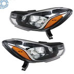 Set of 2 Halogen Headlights for Chevrolet Trax (2017–2020) Chrome