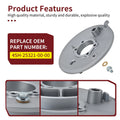 Rear Brake Drum Backing Plate for Yamaha Grizzly 600 YFM600FW (1998–2001)