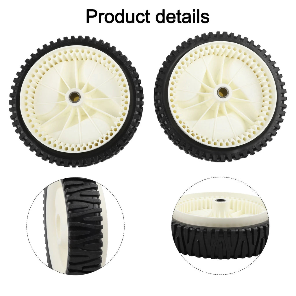 8 Inch Heavy Duty Front Drive Wheels for Lawn Mower Models (Various)