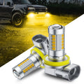 LED Headlight Bulb for Suzuki LTZ 400 Z400 Quadsport (2003–2008) Yellow+White