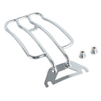 Chrome Solo Seat Luggage Rack for Harley Touring Road King (1998-2022)