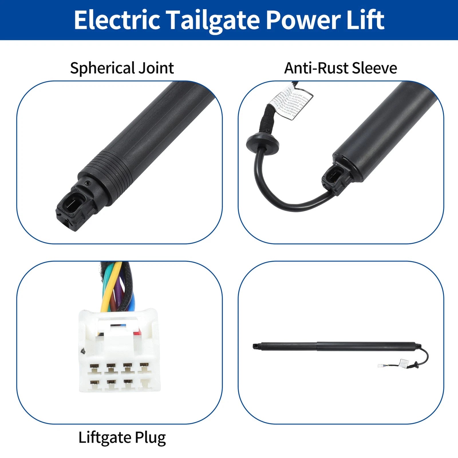 Rear LH Tailgate Power Lift Support for Subaru Forester (2019–2024) No. 63320SJ011