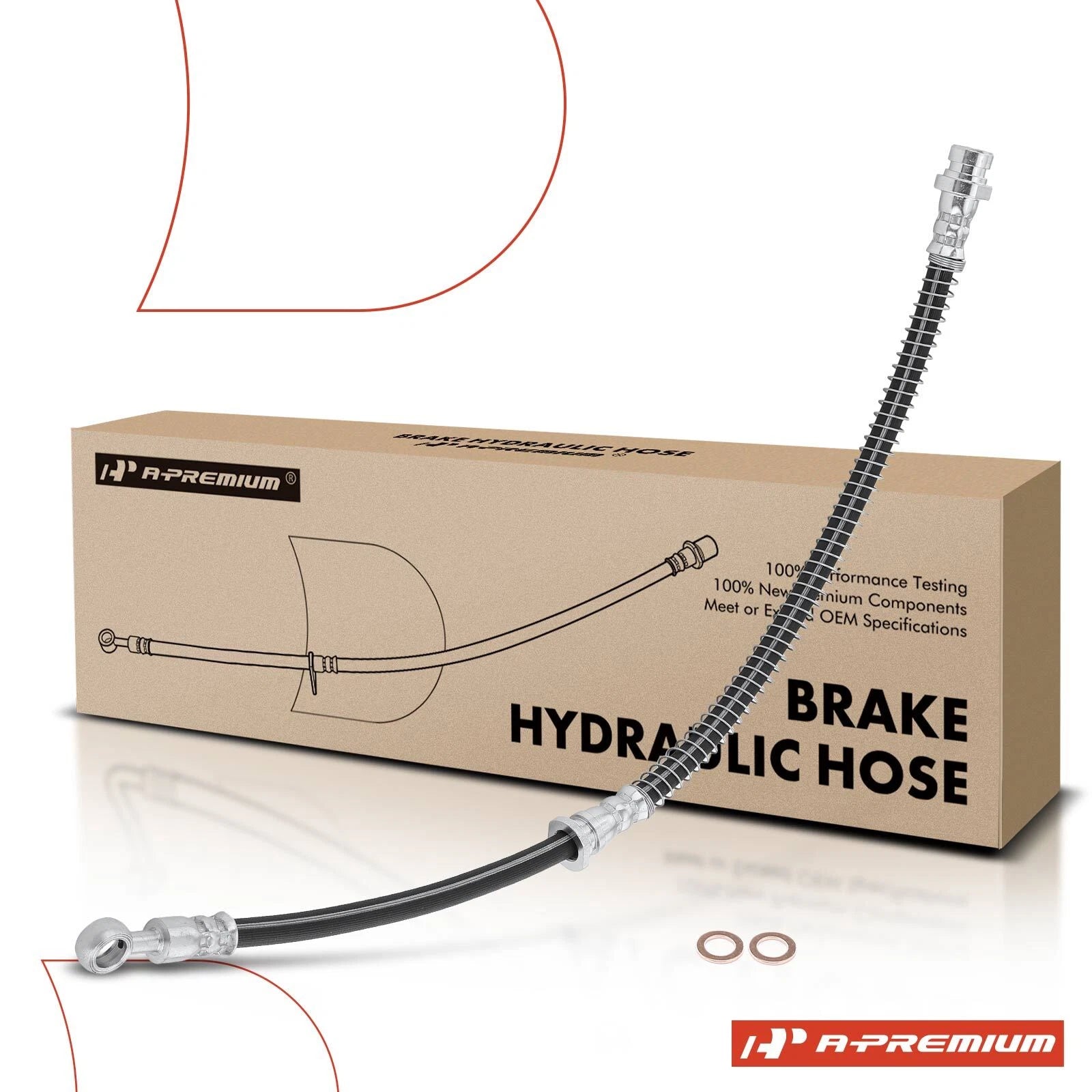 Front Brake Hydraulic Hose for Chrysler Sebring (2001–2005)