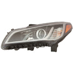 Replacement Passenger Side Halogen Headlight Assembly for 2016-17 Hyundai Sonata