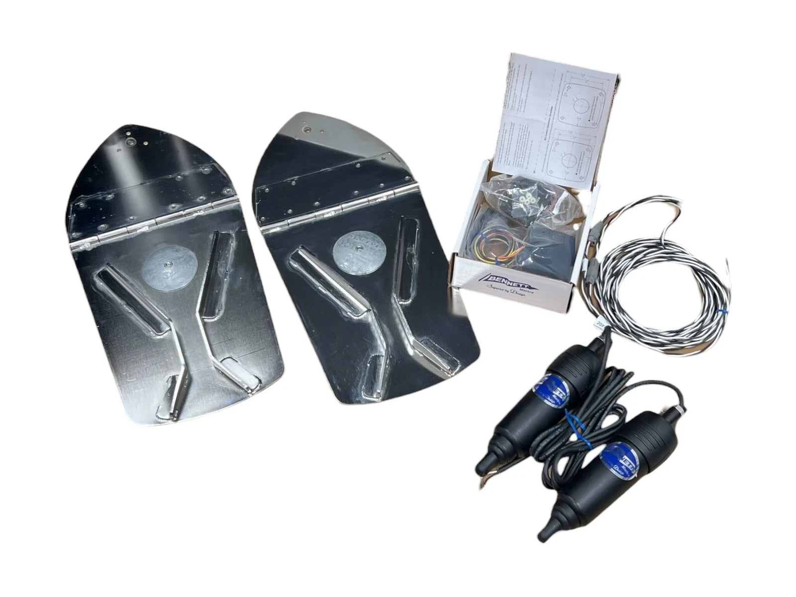 Bennett Marine BOLT Electric Trim Tab Kit 12x18 SS for Marine