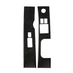 Carbon Fiber Interior Window Lift Switch Cover Trim for Nissan 350Z (2006–2009)