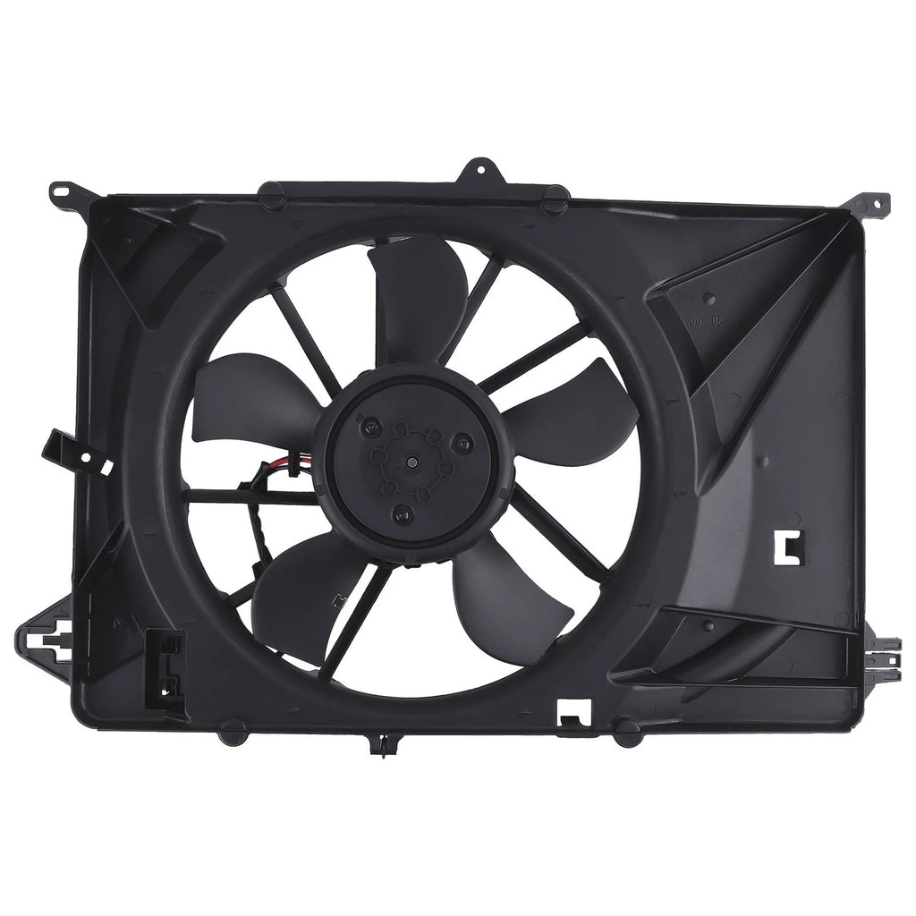 Radiator Condenser Cooling Fan for Jeep Compass (2017–2021) 68249185AD 68249185AB