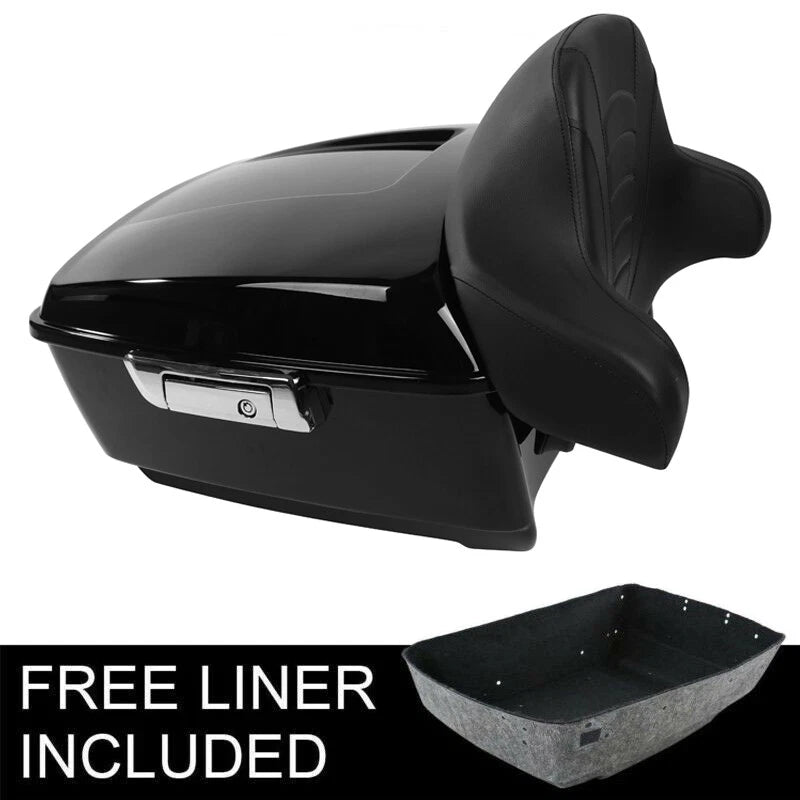 Trunk Backrest Pad for Harley Touring CVO Street Road Glide (2014–2026)