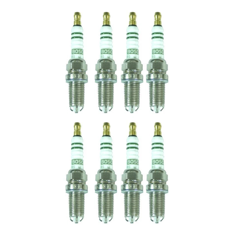 Set of 8 Bosch Nickel Spark Plugs 1mm Gap for Audi Porsche Cayenne (2003–2023)