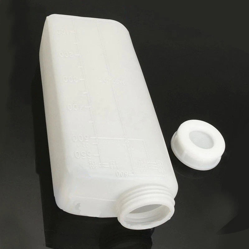 600ml 2-Stroke Oil Mixing Bottle for Chainsaw (1:20, 1:25)