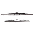 2X Valeo Traditional Titanium Front Windshield Wiper Blades for