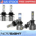 Set of 6 6500k LED Headlights & Fog Light Bulbs for Subaru Outback (2000–2004)