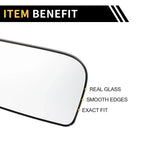 Right Mirror Glass Replacement for Dodge Ram 1500 (2010-2023)