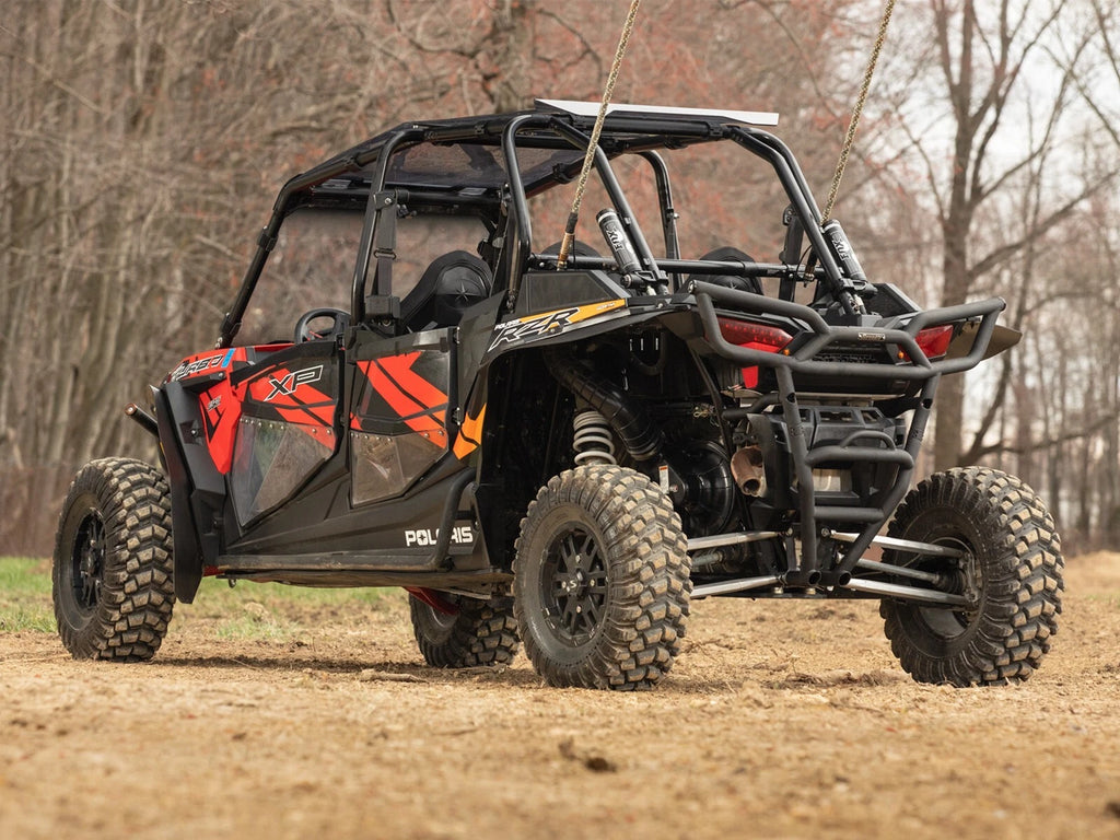 Heavy Duty Rear Bumper for Polaris RZR XP 1000 (2014–2017) - Black
