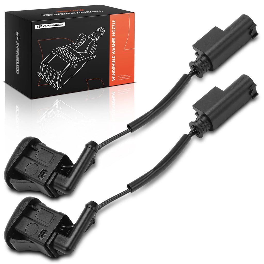 2X Windshield Washer Nozzle with Heating for BMW E39 525i (1996–2003)